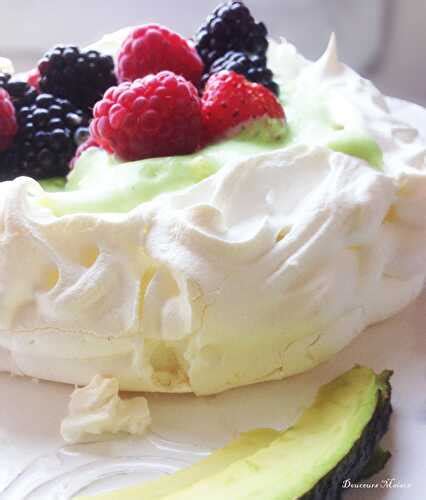 Pavlova Avocat Fruits Rouges De Douceurs Maison Osez La Gourmandise