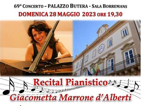 Concerti Bagheria Il Maggio Recital Pianistico Qds