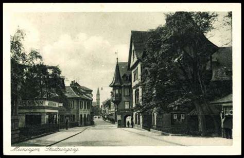 Ansichtskarte Postkarte Meiningen Blick Zum Akpool De