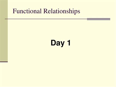 Ppt Functional Relationships Powerpoint Presentation Free Download