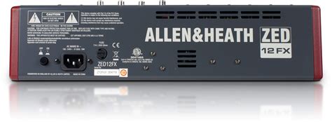 Allen Heath ZED 12FX Analogowy Mikser Audio Z Efektami FX