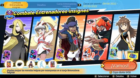 Pok Mon Unite Da Comienzo Al Evento Combate Entrenadores Insignes