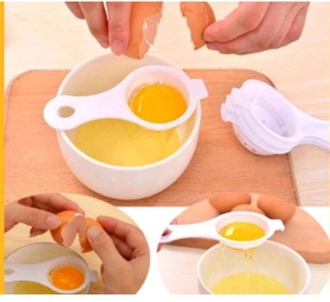 Plastic Egg Separator Egg White Yolk Tool Kitchen Lazada Ph