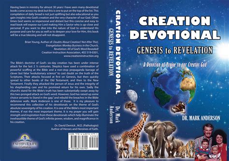 Creation Devotional New Releases Faithful Life Publishers