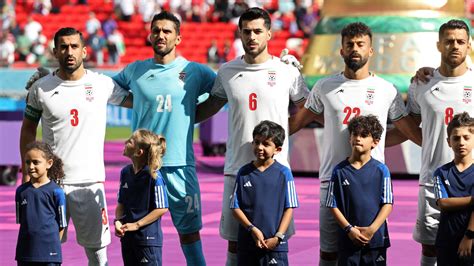 World Cup 2022 Tears And Boos As Iran Players Sing National Anthem At