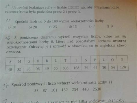 Bardzo Prosze O Odpowied Do Tych Zadania Wynagradzam Za To