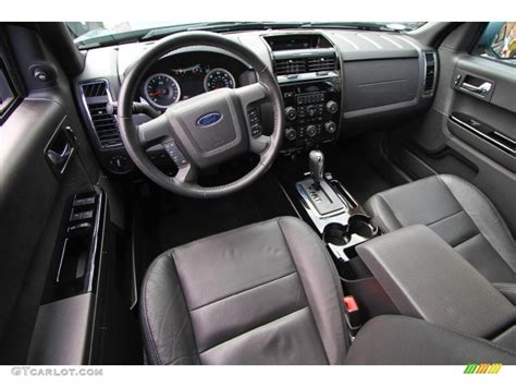 2010 Ford Escape Limited V6 4wd Charcoal Black Dashboard Photo