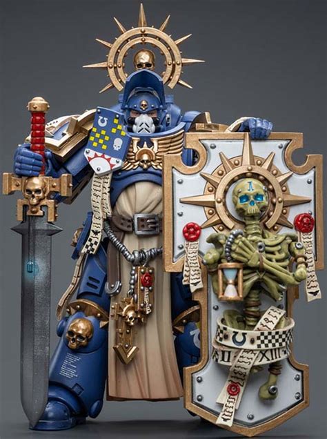 Ultramarines Primaris Captain With Relic Shield And Power Sword