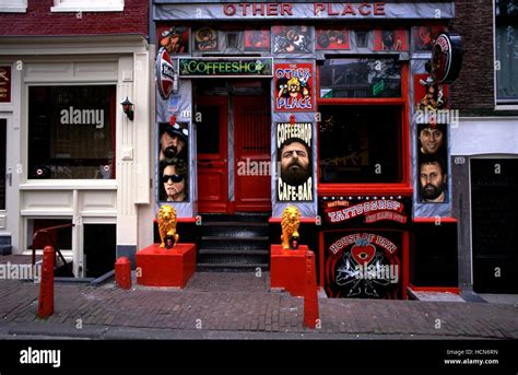 Coffeeshop In Amsterdam Red Light District Stock Photo 128314809 Alamy