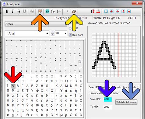 Dot Matrix Font Bitmap2lcd Software Tool Blog About Glcd Displays And Programming