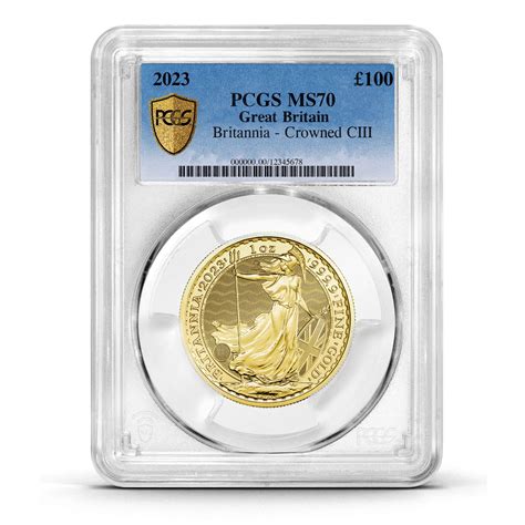 Pcgs Graded Coronation Britannia Oz Gold Coin Solomon Global