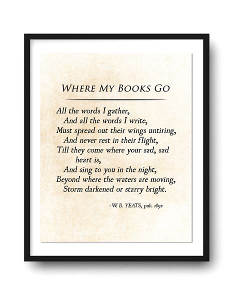 William Butler Yeats Poems