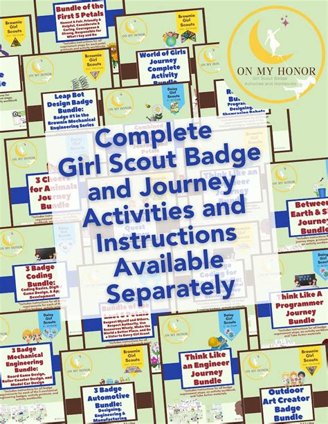 Girl Scout Brownies My Cookie Customers Badge Plan Activities Etsy