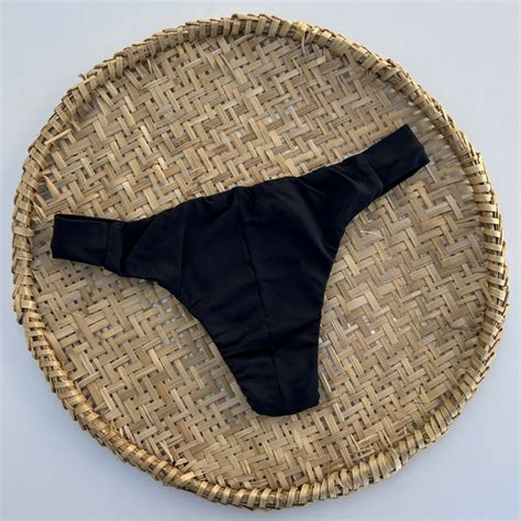 Tanga Básica Preto Comprar em Meu Bikini Novo