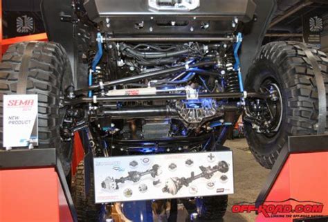 Sema Dana Unveils The Ultimate Dana Axle For The Jeep Wrangler Jk