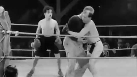 Charlie Chaplin Boxing Scene Youtube