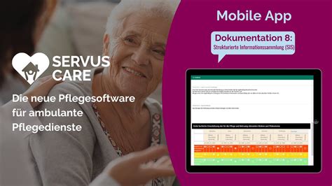 Strukturierte Informationssammlung SIS Mobile App ServusCare YouTube