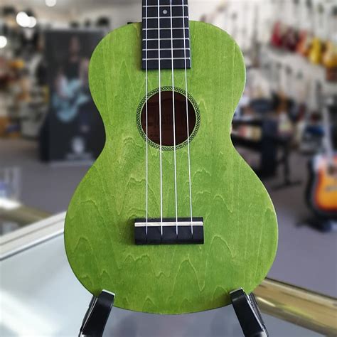 Mahalo Island Series Concert Ukulele With Carry Sea Green Reverb