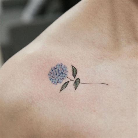 Hortensia Flower Tattoos Best Flower Site