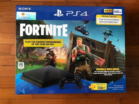 PS4 Fortnite Bundle, Video Gaming, Video Game Consoles, PlayStation on ...