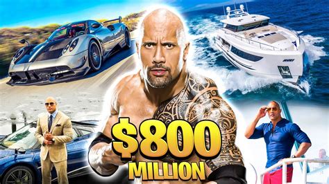 The Rock S Lifestyle Net Worth Yacht Car Collection Mansion