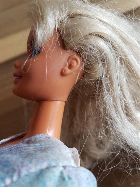 SALE Vintage Mattel Barbie Doll Dress Blonde Crimped Hair Etsy