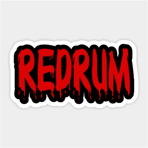 Redrum - The Shining - The Shining - Sticker | TeePublic