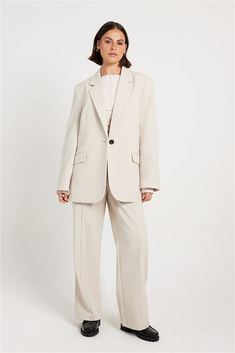 Nude Lucy Jai Blazer Oyster Stylerunner