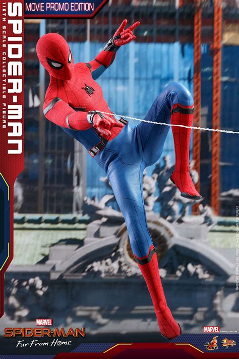 Spider Man Far From Home Hot Toys Spider Man Movie Promo Edition The Toyark News