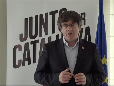 Puigdemont Fa Una Crida A Votar Jxcat Davant Lintent De Cs I El Pp D