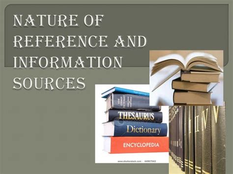 Reference Sources Ppt