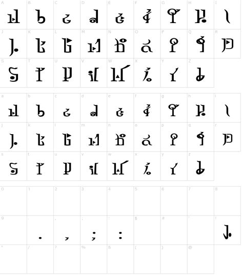 Old Hylian Text Font Download