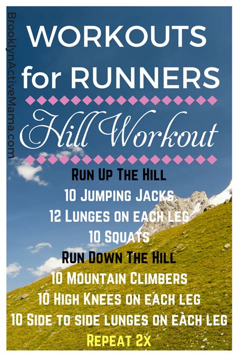 6 Hill Running Workouts For Runners Blog