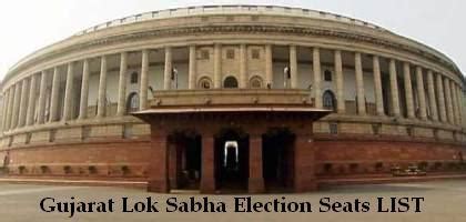 Number Of Gujarat Lok Sabha Seats Total List Of Gujarat Lok Sabha