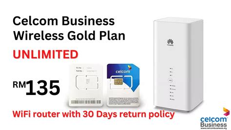 Unlimited Highspeed Broadband Celcom Business Portable Wifi