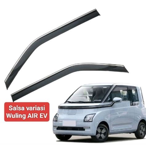 Jual COD Talang Air Pintu Mobil WULING AIR EV Model SLIM Cembung LIS