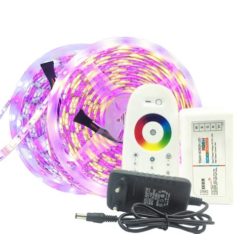 Tira De Luces Led RGB RGBW RGBWW Cinta Impermeable IP65 IP20 5050 12V