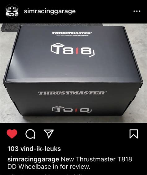 Thrustmaster T818 Direct Drive Wheelbase Revealed Page 9 OverTake