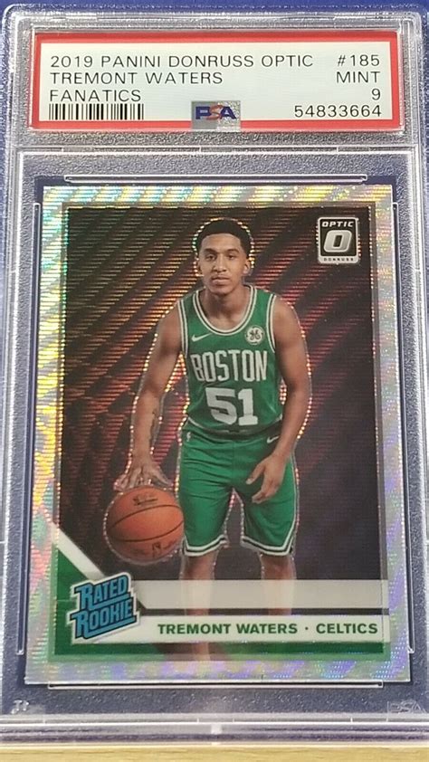 Tremont Waters Donruss Optic Fanatics Psa Ebay