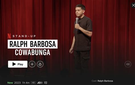 Ralph Barbosa comedy special, filmed at the Kessler Theater, premiers on Netflix - Oak Cliff