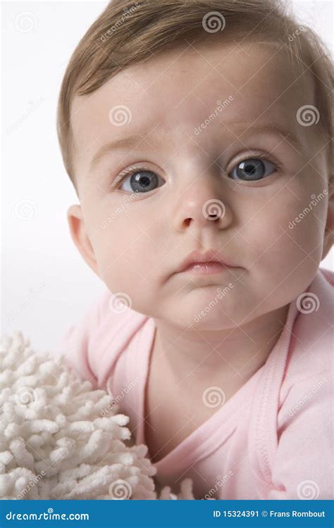 Surprised Baby Girl Close Up Stock Image Image 15324391