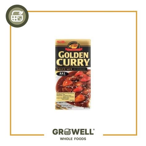 Jual S B Golden Curry Mix Hot Gr Shopee Indonesia