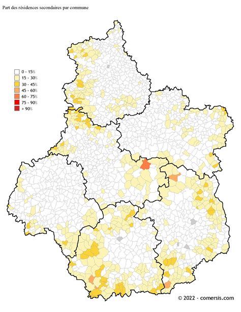 Les résidences secondaires en France