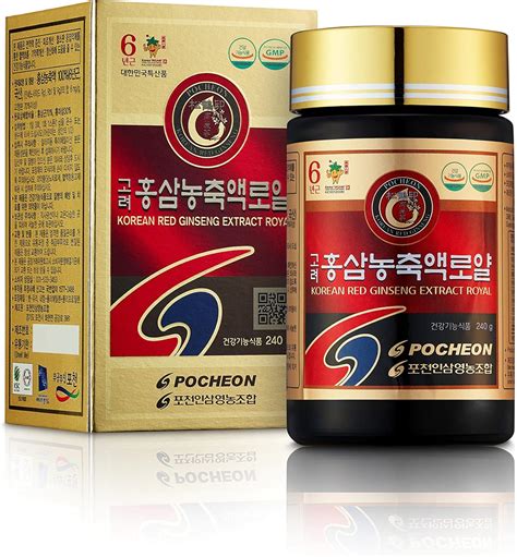 Pocheon Korean Red Ginseng Concentrated Pure Extract Royal 240g