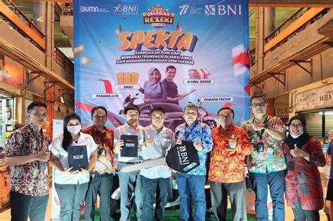 Sukses Pacu Transaksi Mitra Bni Agen Diganjar Hadiah Motor