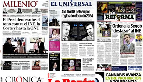 Titulares De Prensa De Enero As Las Cosas W Radio Mexico