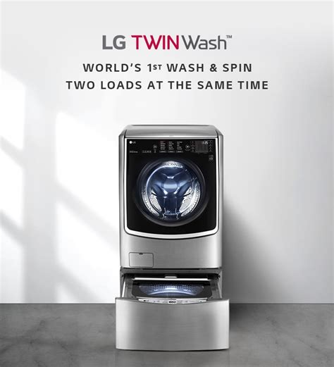 Buio Whisky Aereo Lg Twin Wash Verme Premonizione Applicato