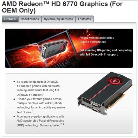 AMD Slips in Radeon HD 6770 and HD 6750 for OEMs | TechPowerUp