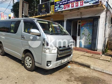 Kdh Van For Hire For Sale In Kotte Ikman