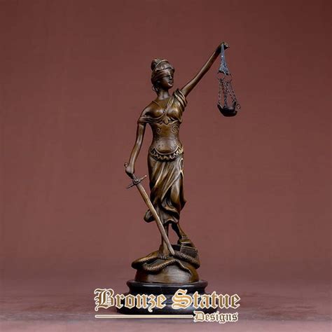 Bronze Lady Justice Statue Lady Justice Bronze Sculpture Etsy